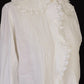 アンティークレースブラウス　antique vêtement   blouse .FR a l'epoque