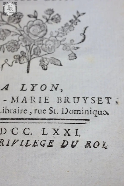 アンティーク本  antique　livre .FR a l'epoque