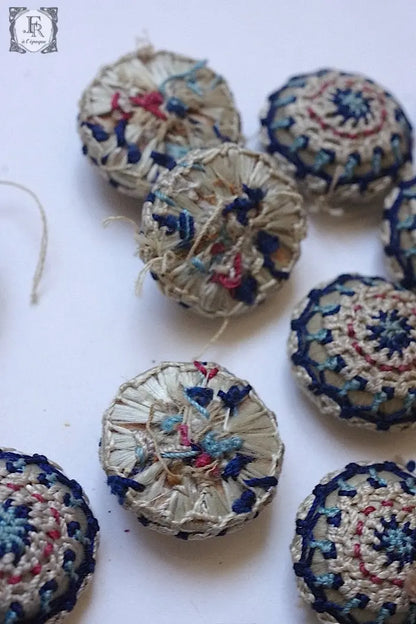 アンティークボタン　boutons ancien クロシェボタン .FR a l'epoque