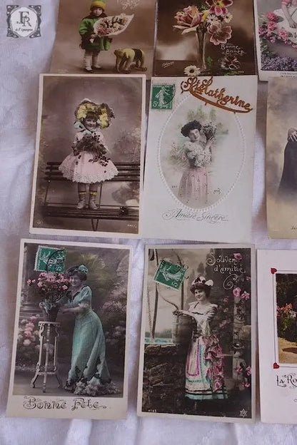 carte アンティークハガキ　１６枚セット 2 .FR A Ll'EPOQUE