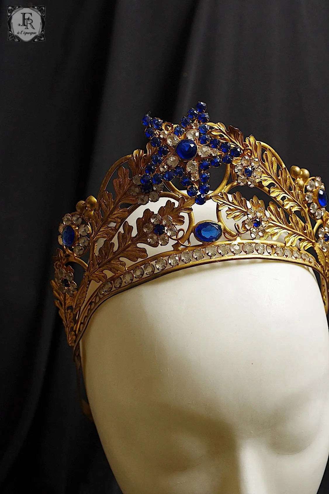 アンティークティアラ　couronne antique .FR a l'epoque