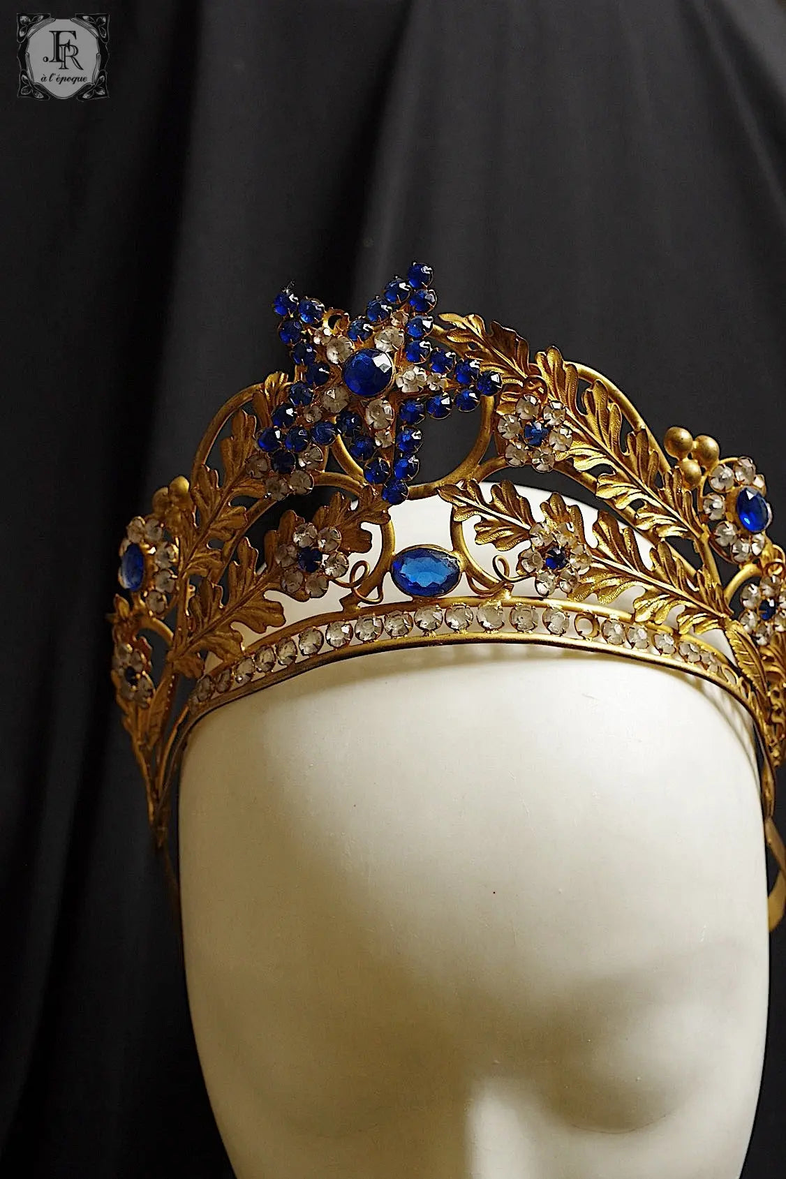 アンティークティアラ　couronne antique .FR a l'epoque