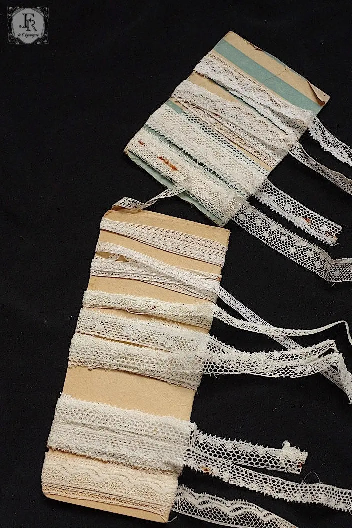 アンティークレース　dentelle ancienne 11本 .FR a l'epoque
