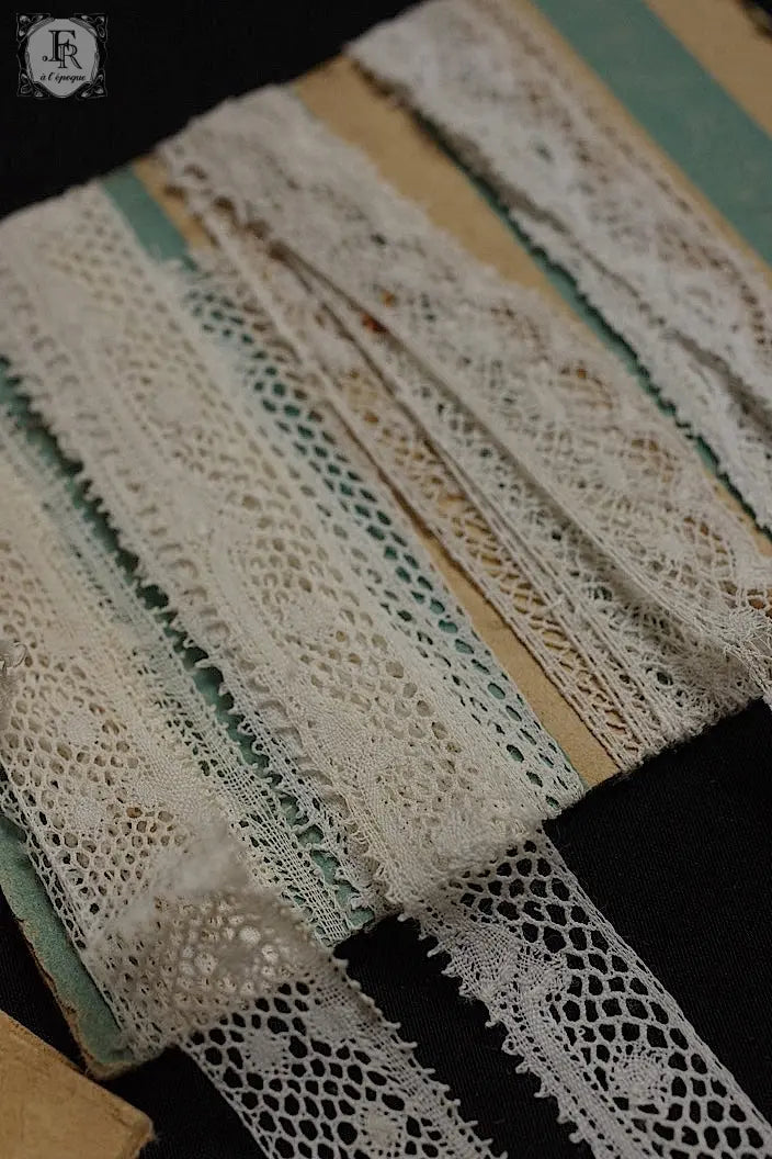 アンティークレース　dentelle ancienne 11本 .FR a l'epoque