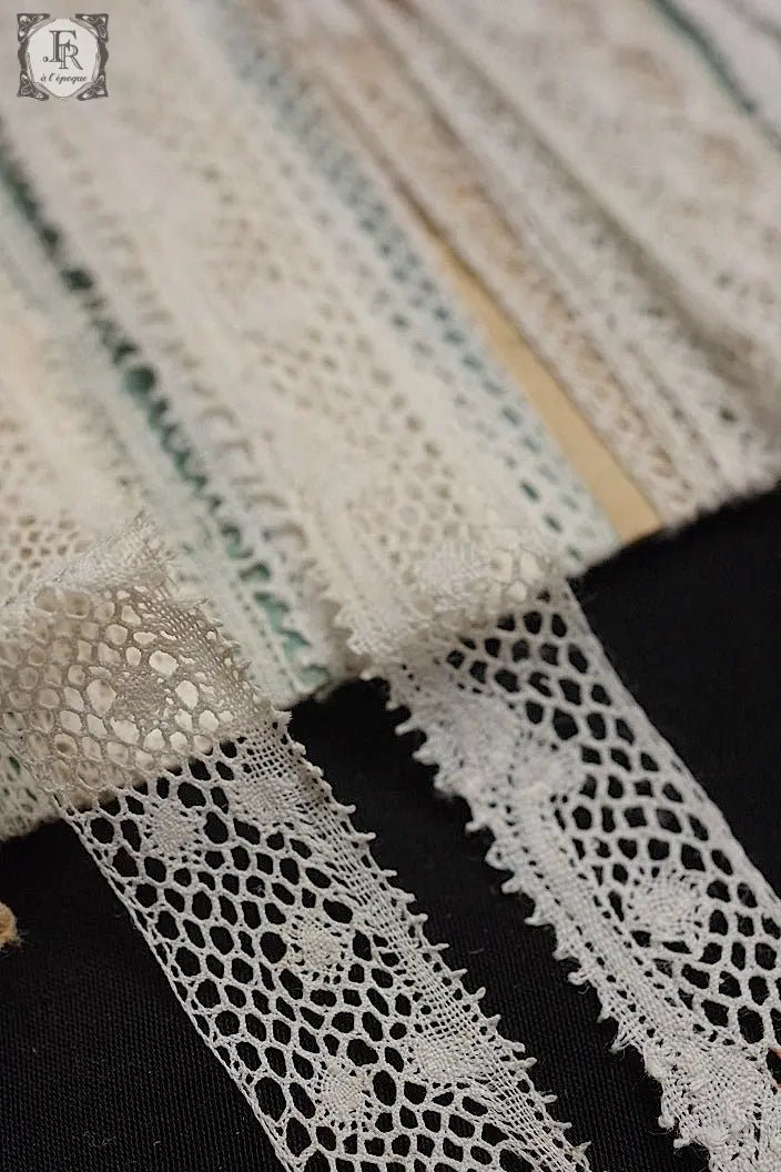 アンティークレース　dentelle ancienne 11本 .FR a l'epoque