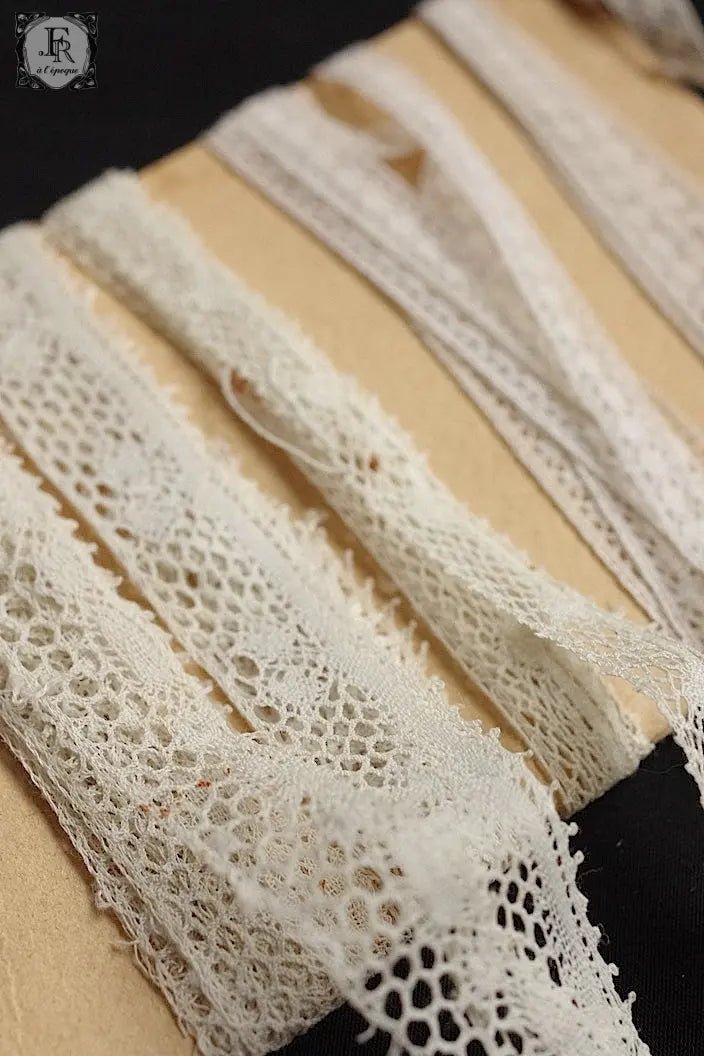 アンティークレース　dentelle ancienne 11本 .FR a l'epoque