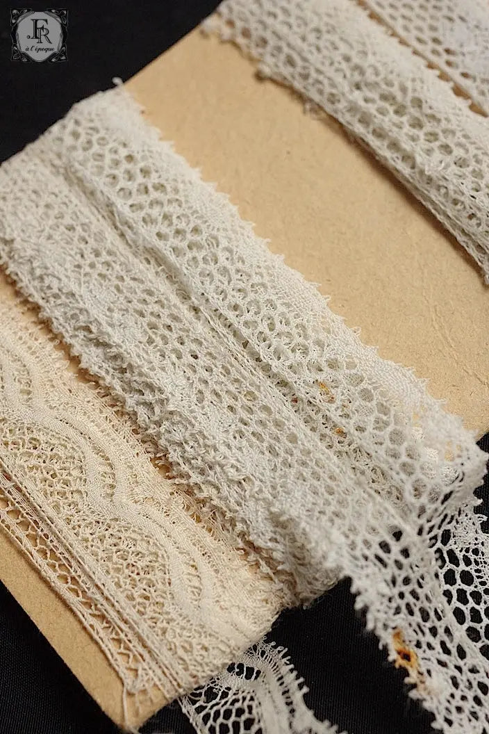 アンティークレース　dentelle ancienne 11本 .FR a l'epoque