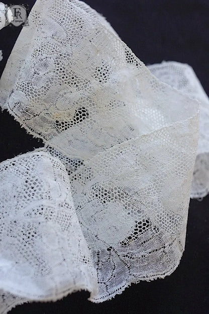 アンティークレース　dentelle ancienne 177cm .FR a l'epoque