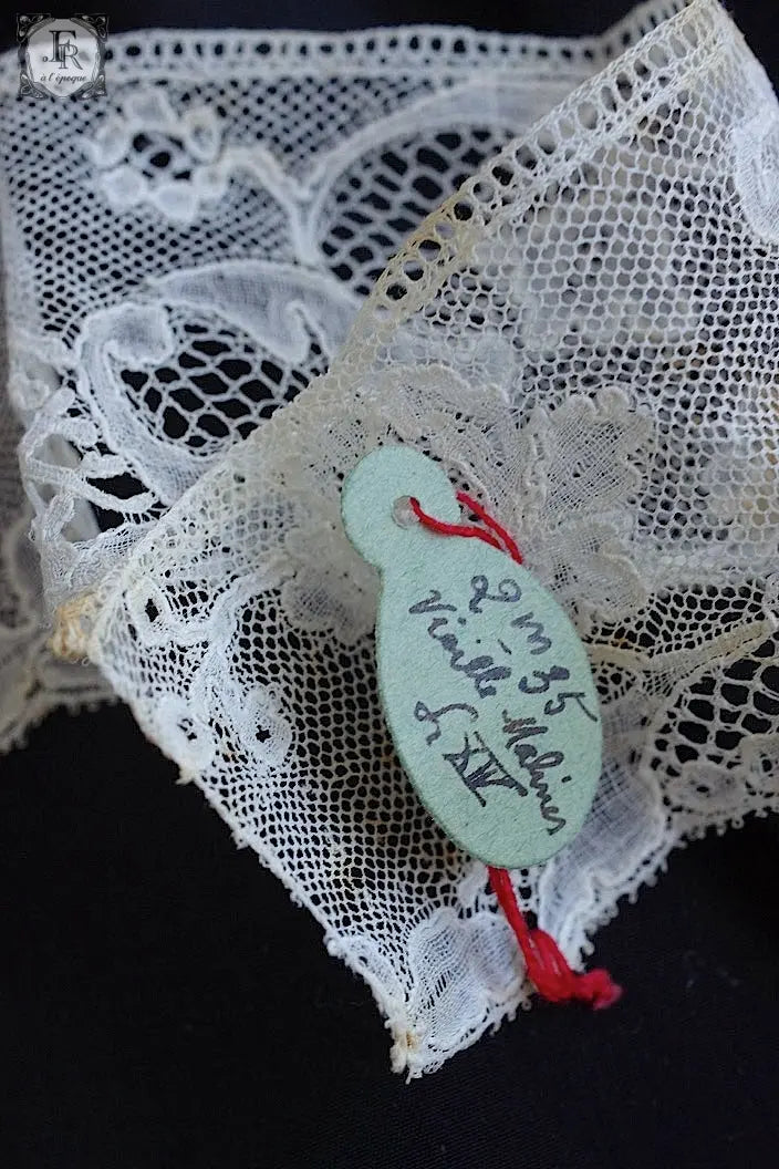 アンティークレース　dentelle ancienne 230cm .FR a l'epoque