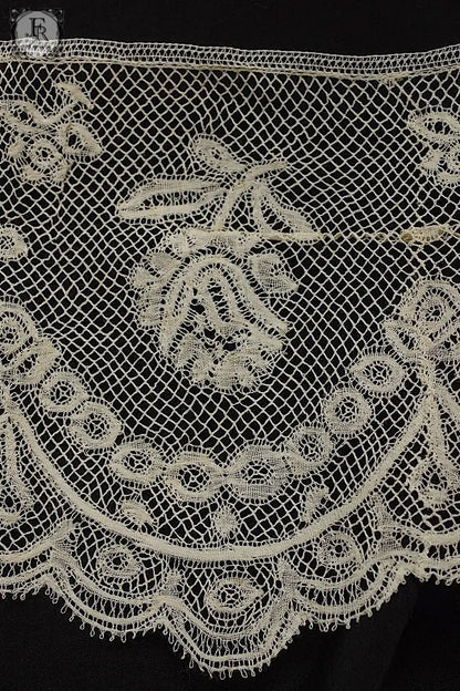 アンティークレース　dentelle ancienne  280cm　アプリカッションアングレテール .FR a l'epoque