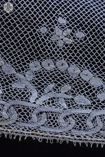 アンティークレース　dentelle ancienne 378cm .FR a l'epoque