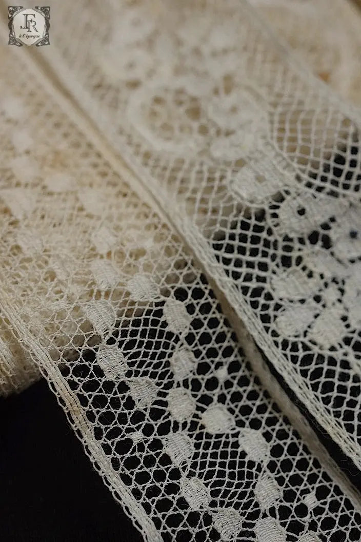 アンティークレース　dentelle ancienne 3種 .FR a l'epoque