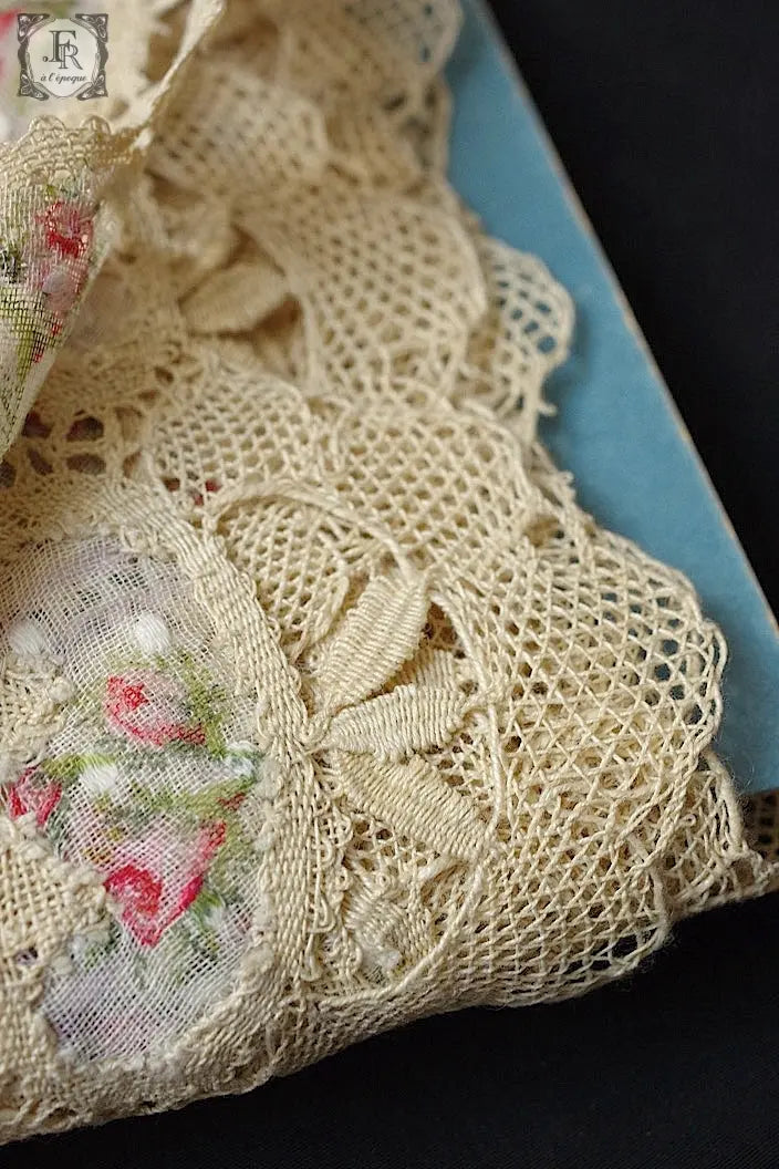 アンティークレース　dentelle ancienne 416cm .FR a l'epoque