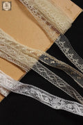 アンティークレース　dentelle ancienne 4本 .FR a l'epoque