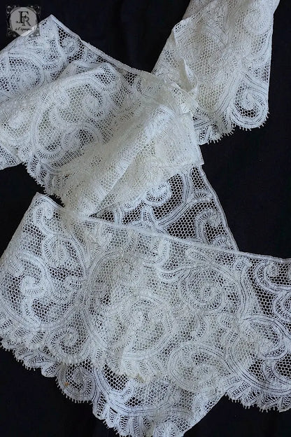アンティークレース　dentelle ancienne 510cm .FR a l'epoque