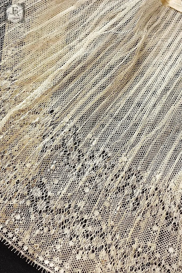 アンティークレース　dentelle ancienne チュールプリーツ .FR a l'epoque