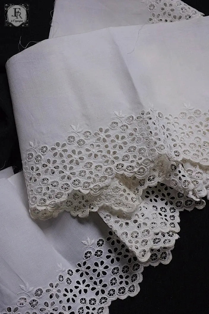 アンティークレース　dentelle ancienne カットワーク .FR a l'epoque