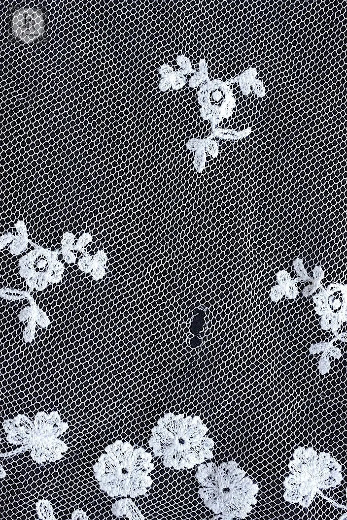 アンティークレース　dentelle ancienne 襟付きケープ .FR a l'epoque