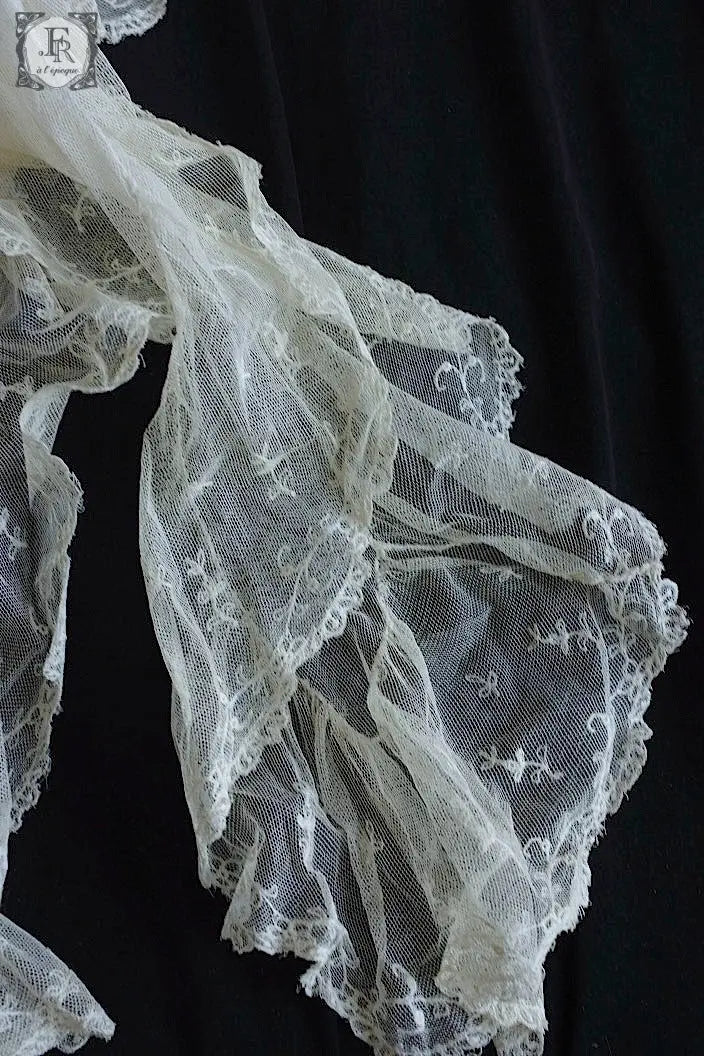 アンティークレース　dentelle ancienne ショール .FR a l'epoque