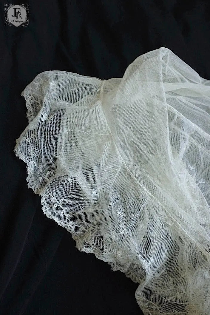 アンティークレース　dentelle ancienne ショール .FR a l'epoque