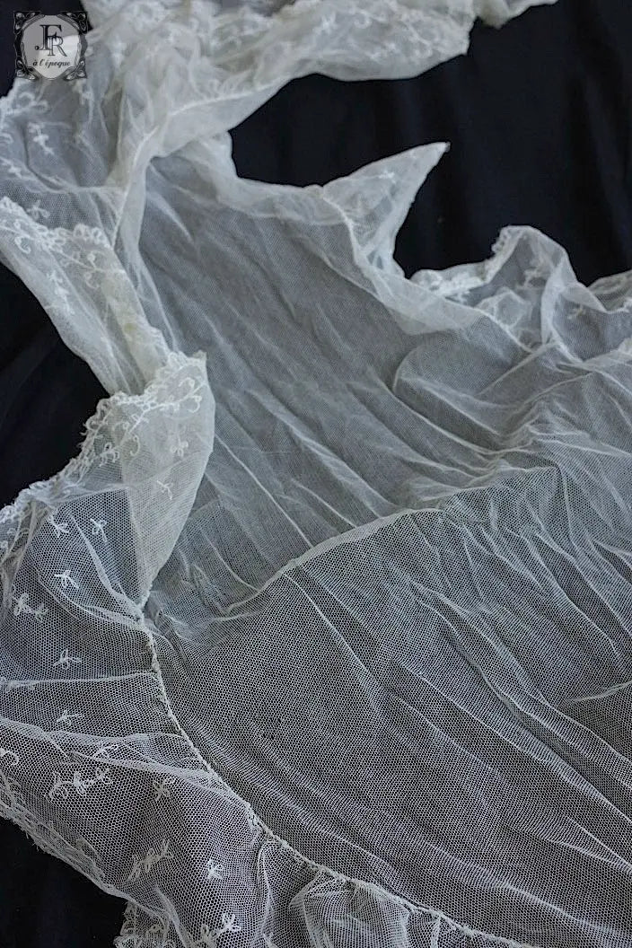 アンティークレース　dentelle ancienne ショール .FR a l'epoque