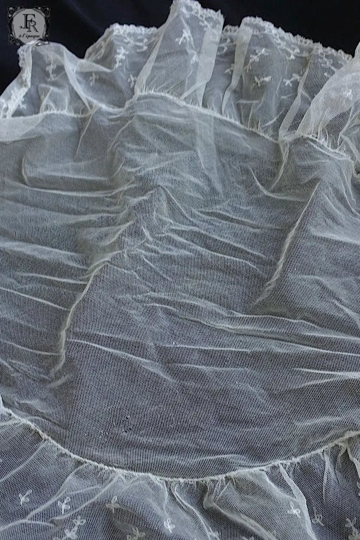 アンティークレース　dentelle ancienne ショール .FR a l'epoque