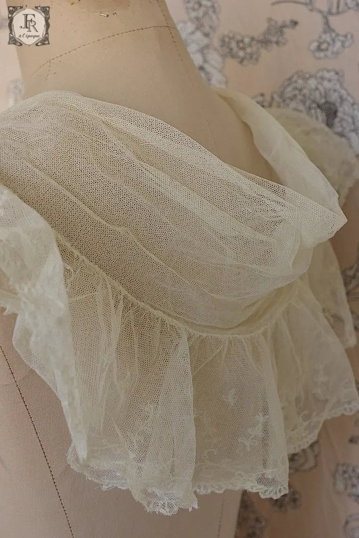 アンティークレース　dentelle ancienne ショール .FR a l'epoque