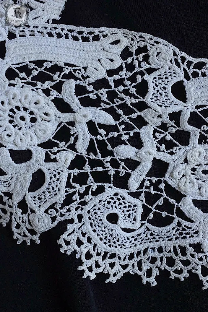 アンティークレース　dentelle ancienne アイリッシュクロシェ .FR a l'epoque