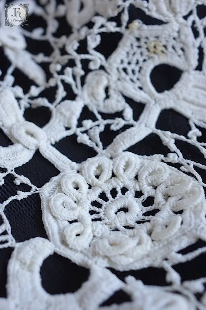 アンティークレース　dentelle ancienne アイリッシュクロシェ .FR a l'epoque