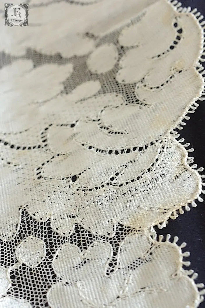 アンティークレース　dentelle ancienne ショール .FR a l'epoque