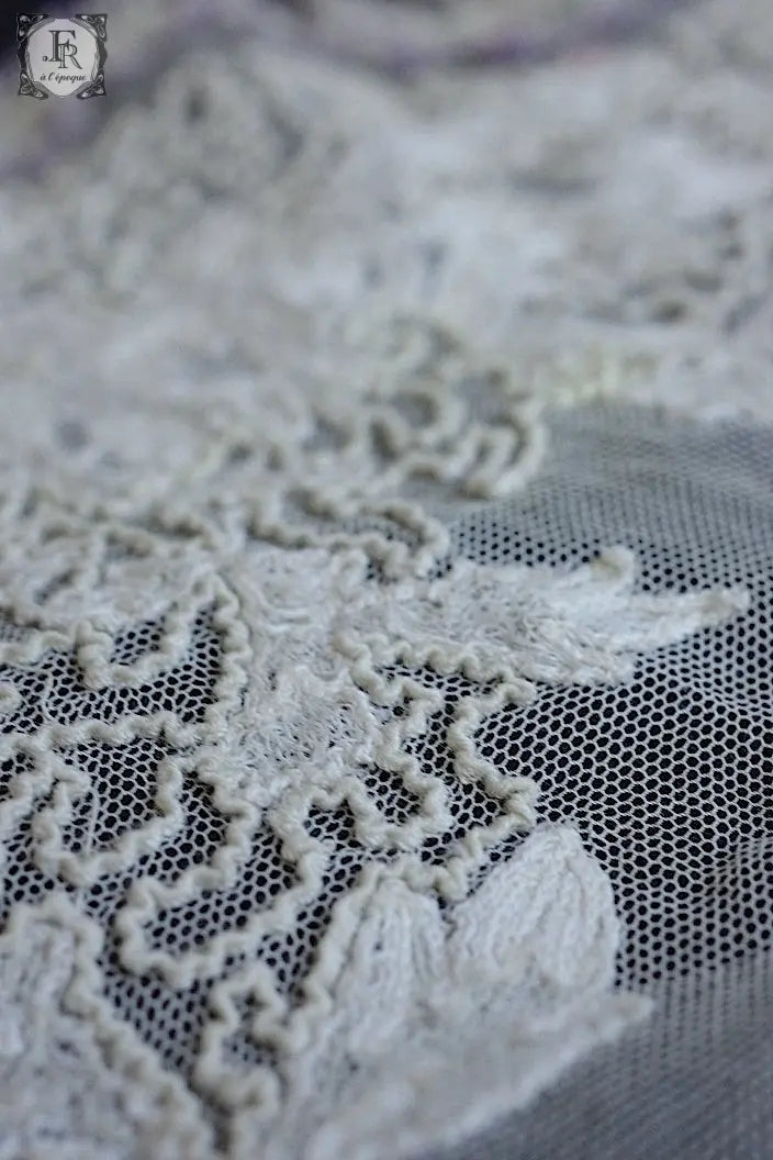 アンティークレース　dentelle ancienne 襟 .FR a l'epoque