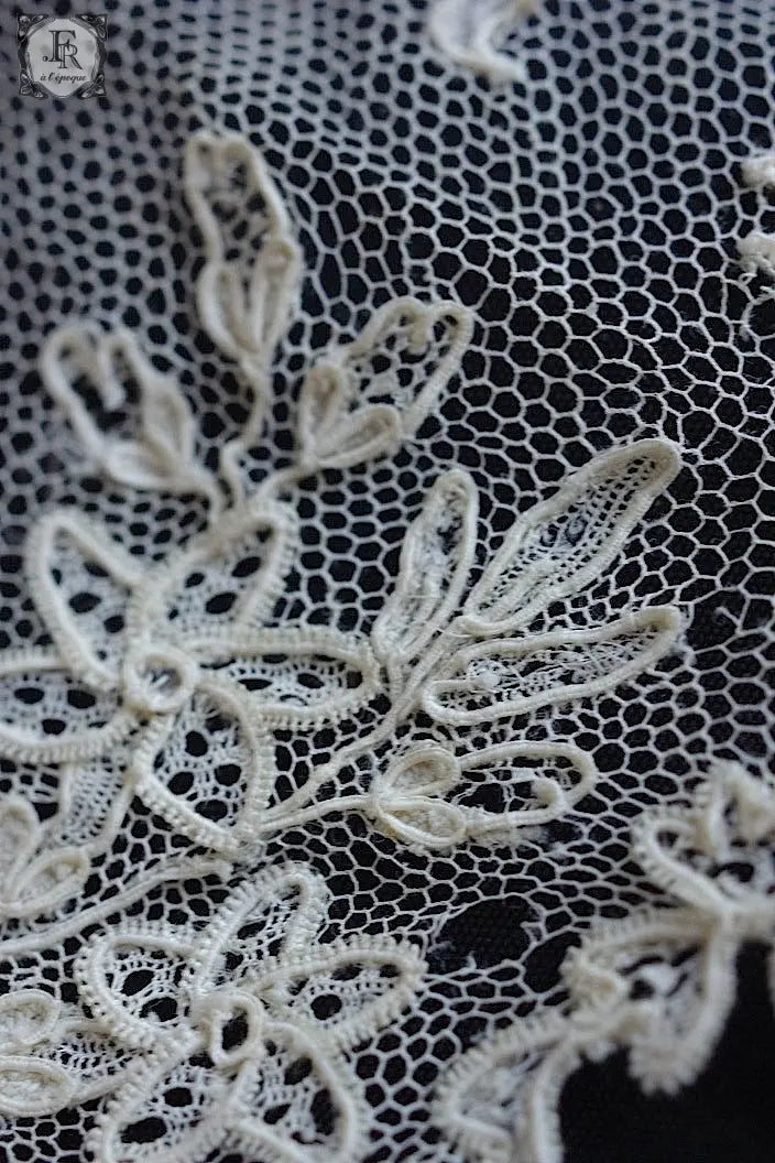 アンティークレース　dentelle ancienne アランソン　ハギレ .FR a l'epoque