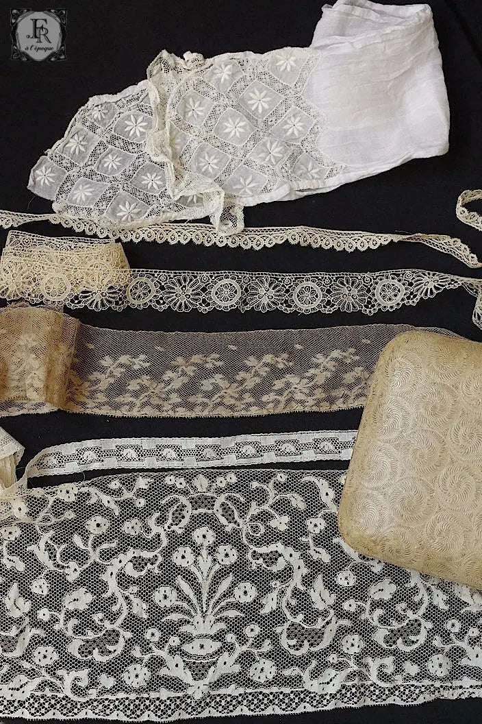 アンティークレース　dentelle ancienne 箱入り .FR a l'epoque