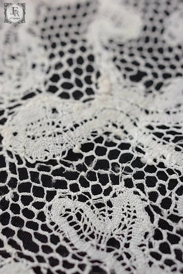 アンティークレース　dentelle ancienne フレミッシュレース .FR a l'epoque