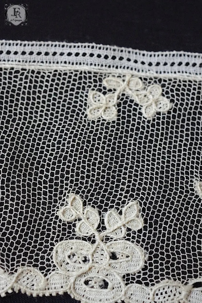 アンティークレース　dentelle ancienne ブラノレース .FR a l'epoque