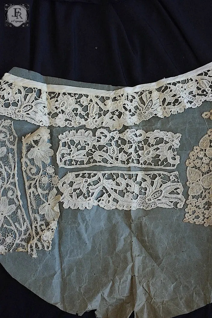 アンティークレース　dentelle ancienne モチーフレースシート .FR a l'epoque