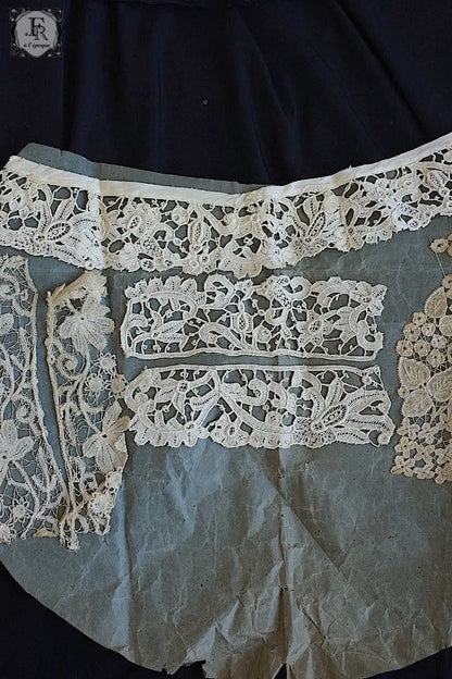 アンティークレース　dentelle ancienne モチーフレースシート .FR a l'epoque