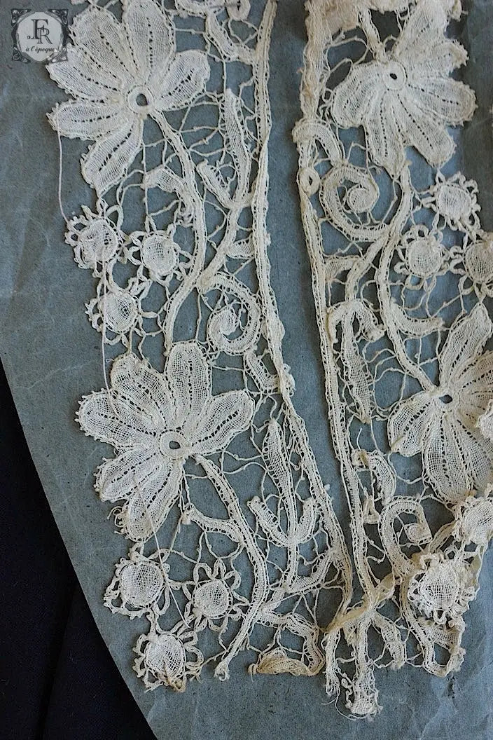 アンティークレース　dentelle ancienne モチーフレースシート .FR a l'epoque