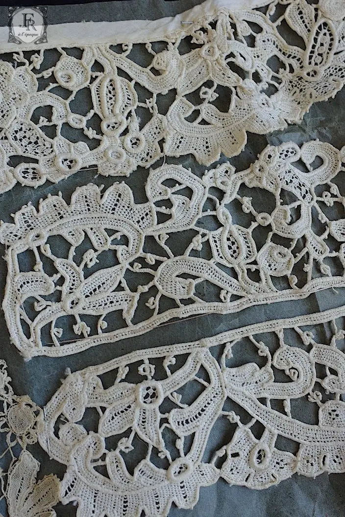 アンティークレース　dentelle ancienne モチーフレースシート .FR a l'epoque