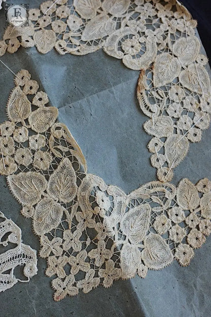アンティークレース　dentelle ancienne モチーフレースシート .FR a l'epoque