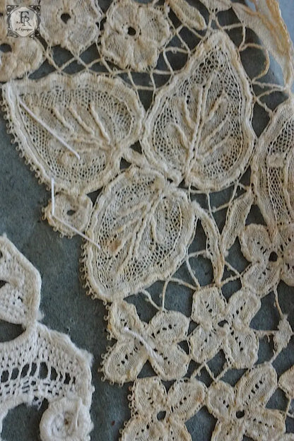 アンティークレース　dentelle ancienne モチーフレースシート .FR a l'epoque