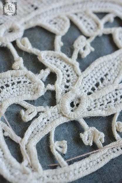 アンティークレース　dentelle ancienne モチーフレースシート .FR a l'epoque