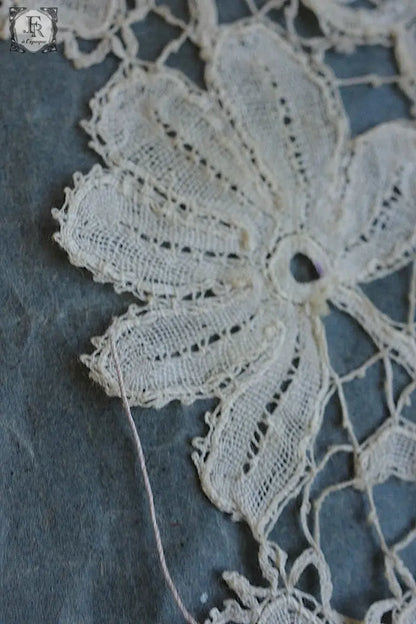 アンティークレース　dentelle ancienne モチーフレースシート .FR a l'epoque