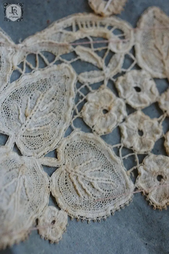 アンティークレース　dentelle ancienne モチーフレースシート .FR a l'epoque