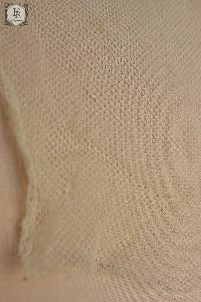 アンティークレース　dentelle ancienne ブリュクセル　スタンドカラー　 .FR a l'epoque