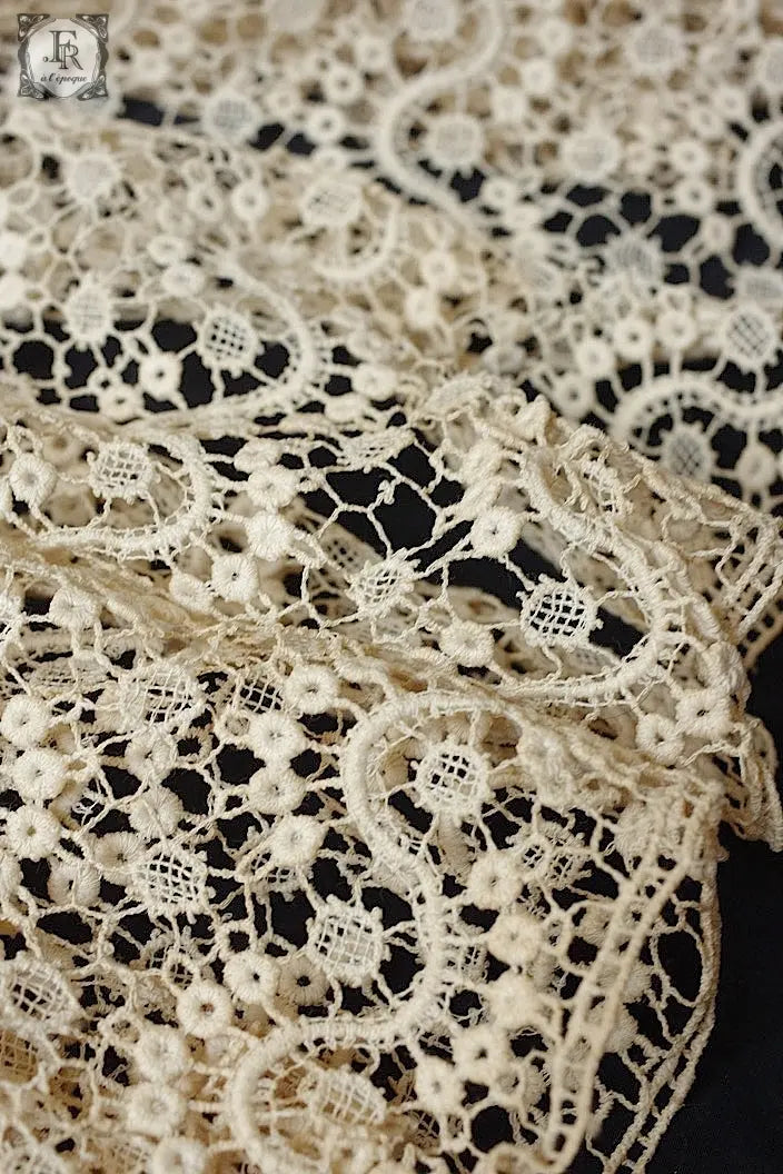 アンティークレース　dentelle ancienne レース生地 .FR a l'epoque