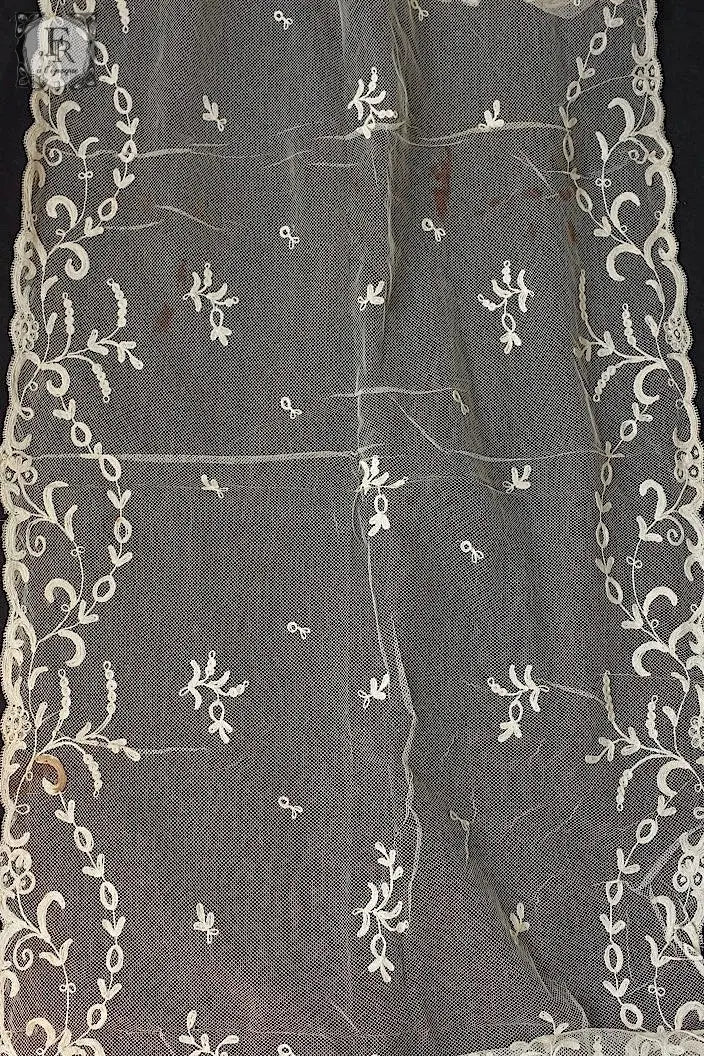 アンティークレース　dentelle ancienne ショール .FR a l'epoque