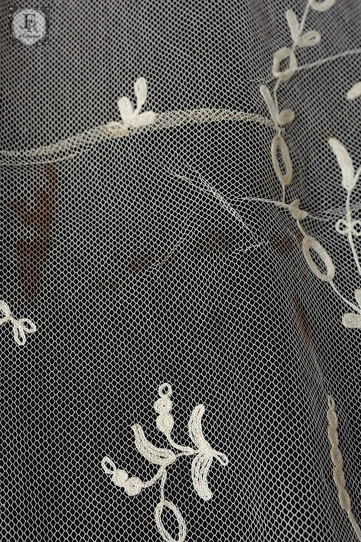 アンティークレース　dentelle ancienne ショール .FR a l'epoque