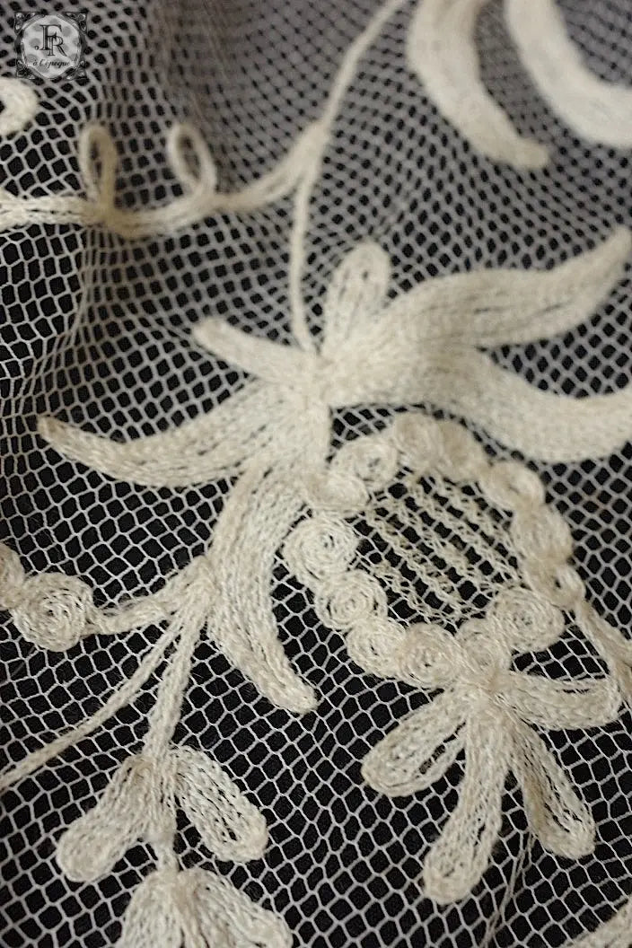アンティークレース　dentelle ancienne ショール .FR a l'epoque