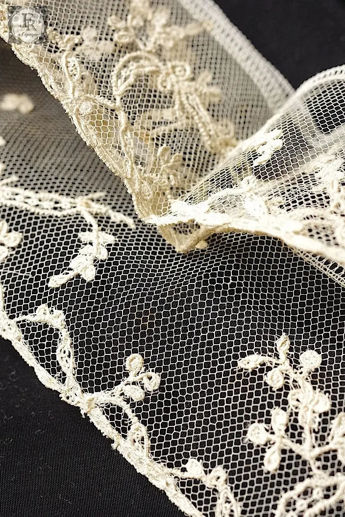 アンティークレース　dentelle ancienne アランソンレース .FR a l'epoque